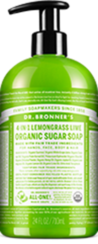 Organic Sugar Soaps - Lemongrass